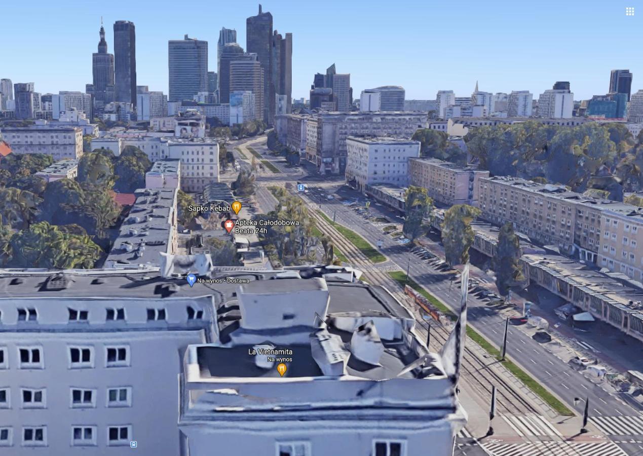 Nowolipki Studio, City Center Skyline View - Warsawstay Varsóvia Exterior foto